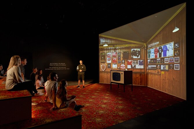 All Blacks Experience: Interactive Guided Cultural Tour - The end stop: Auckland’s largest official All Blacks retail store