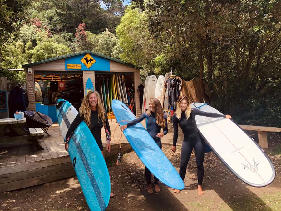 Auckland: Group Surfing Lesson with Muriwai Surf School - Equipment and wetsuit: you bring basics, they bring the rest