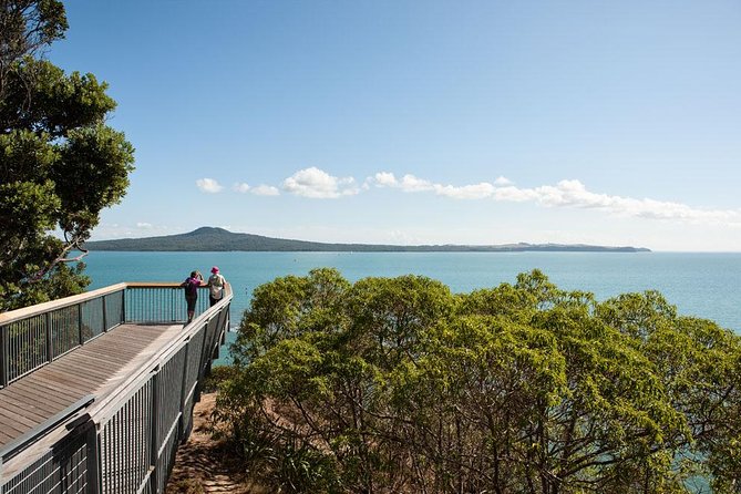 Auckland Māori Culture Experience - Private Tour - Mt. Eden: volcanic viewpoint time with Hauraki Gulf scale
