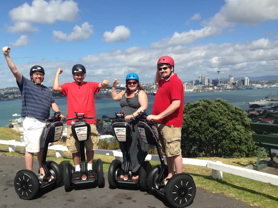 Auckland: Segway Tour to Mount Victoria - Segway 101 Training: learning control on real terrain, not a parking-lot fantasy