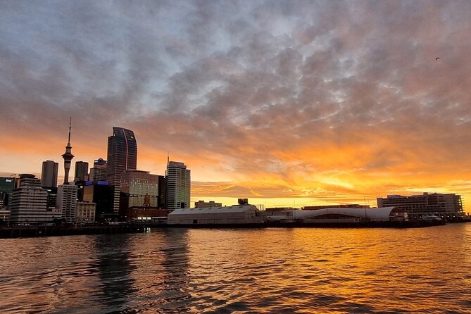 Auckland Sunset Harbour Cruise - First minutes on The Red Boats: easy boarding, great sightlines