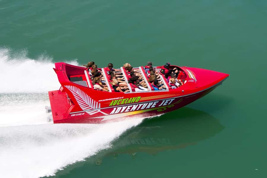 Auckland: Waitemata Harbour Jet Boat Ride - The vibe: a harbour cruise that turns into speed