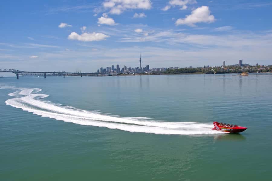Auckland: Waitemata Harbour Jet Boat Ride - Safety briefing: quick, practical, and part of the fun