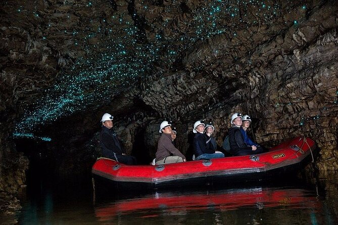 Auckland : Waitomo Spellbound Glow Worm Twin Caves Private Tour - Glowworm Grotto: the boat ride that turns darkness into a show