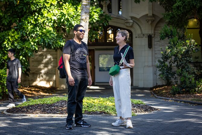 Auckland Walking Tour: Small-Group History & Culture Experience - Sky Tower at a short distance: the skyline landmark check