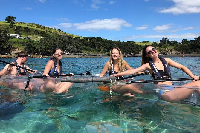 Clearyak hire at Goat Island Marine Reserve - First impressions at Goat Island: easy start, clear instructions