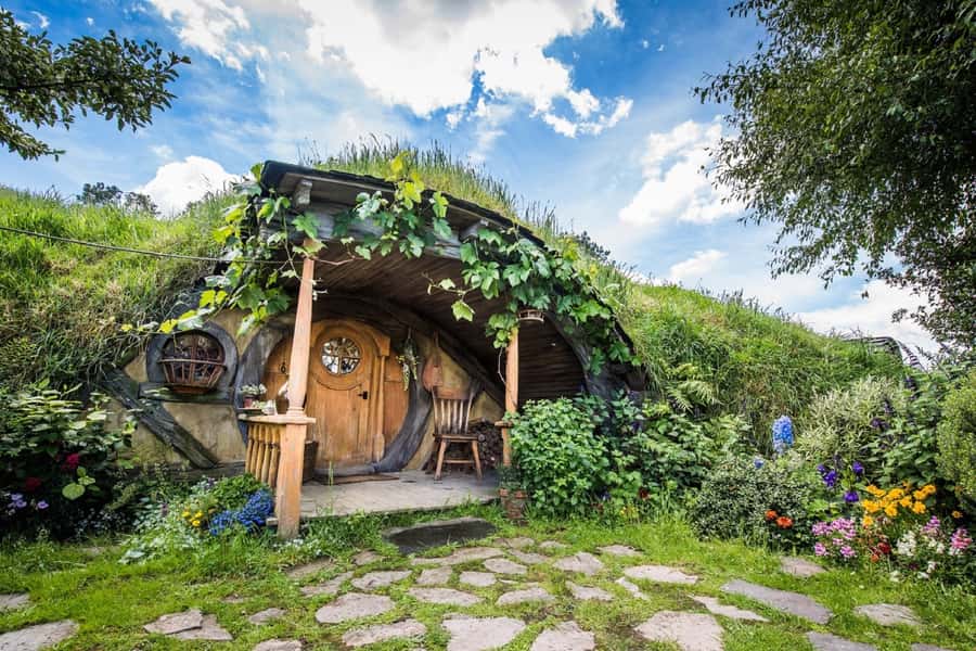 From Auckland: Hobbiton & Waitomo Caves Day Trip with Lunch - Hobbiton Movie Set first: where the Shire turns real