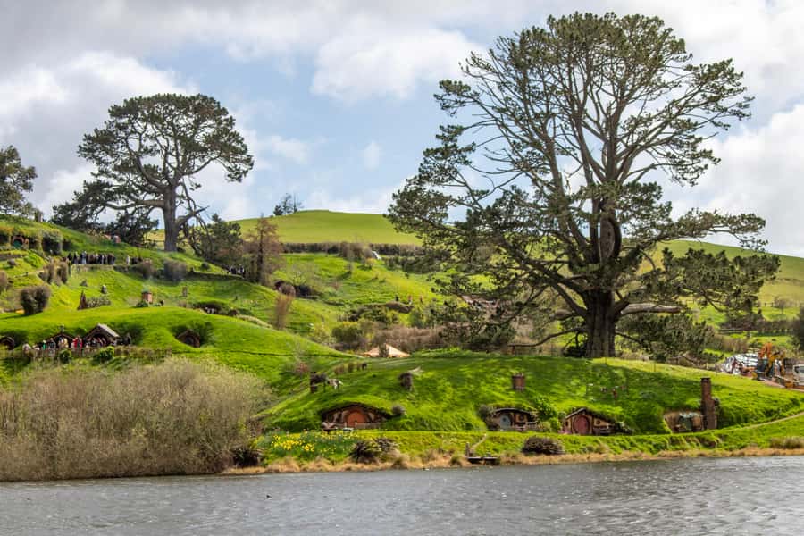 From: Auckland: Rotorua via Hobbiton Tour One Way Tour - Auckland-to-Hobbiton: the Waikato drive and short stops that matter