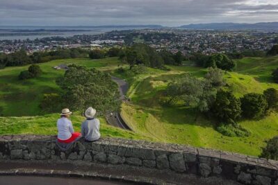 Half-Day Volcano Tour from Auckland - Stop 1: Achilles Point and the Hauraki Gulf Island Views