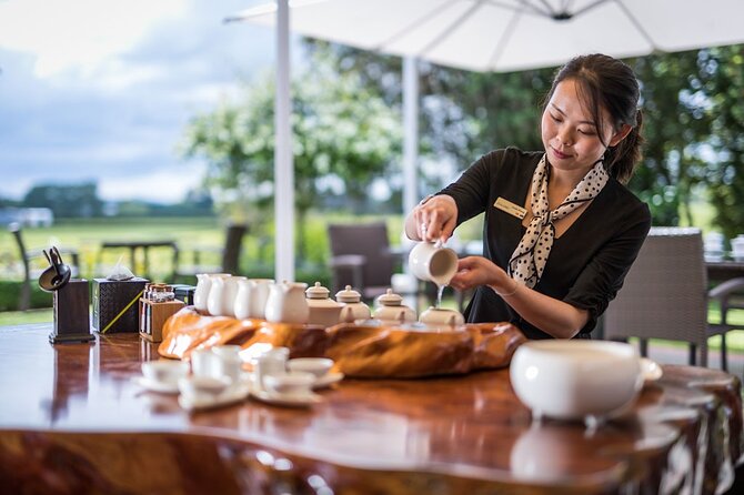 Private tour from Auckland - Waitomo Glowworm Caves, Zealong Tea & Kiwi Bird - Waitomo Glowworm Caves: the guided boat ride effect