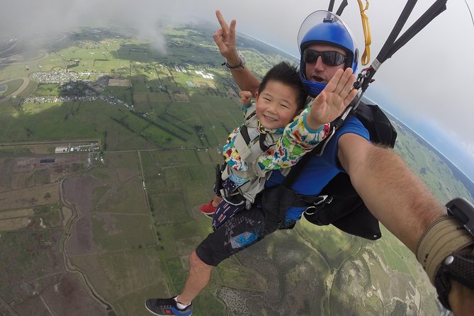 Skydive Auckland - Under the Canopy and After the Thrill: Views While You Catch Your Breath