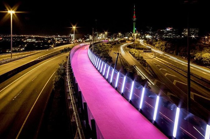 The City Lights: a unique electric bike tour of Auckland by night! - Wynyard Quarter and Silo Park: new waterfront energy and bridge lights