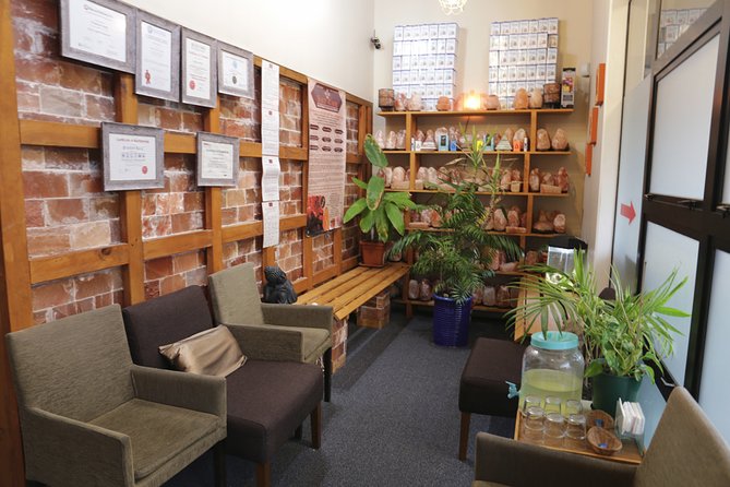 Vibrosaun Therapy Experience - Where you’ll go: Salt Cave Halotherapy & Wellness Centre basics