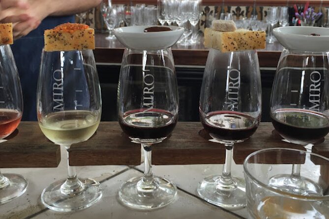 Waiheke 'FLAVOURS' of lunch Wine Oil Beer Spirits max 11 clients - Key highlights you’ll feel fast