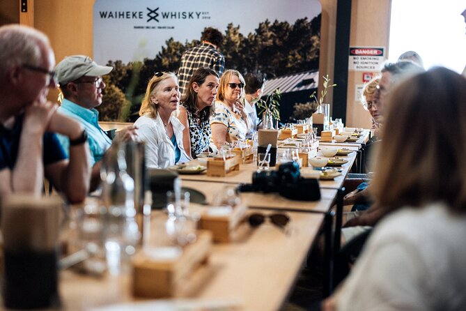 Waiheke 'FLAVOURS' of lunch Wine Oil Beer Spirits max 11 clients - Getting to Waiheke: the ferry + pickup rhythm