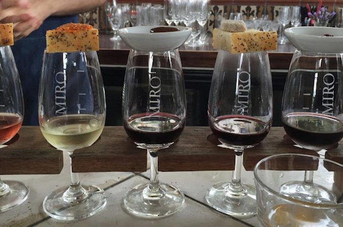 Waiheke 'FLAVOURS' of lunch Wine Oil Beer Spirits max 11 clients - The Heke Brewery & Distillery: craft beer and spirits flight time