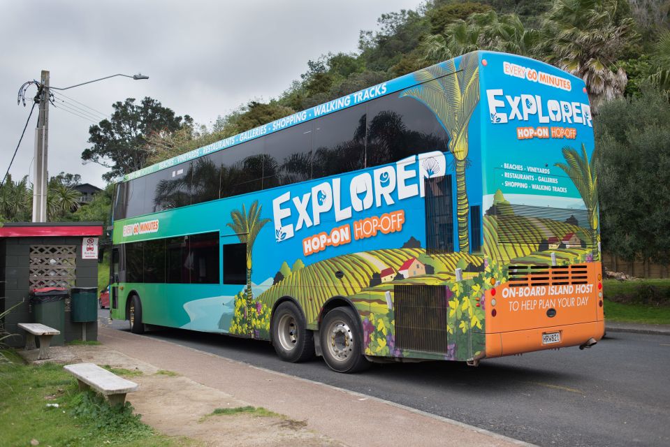 Waiheke Island: Ferry & Hop-On Hop-Off Explorer Bus Tickets - The 16-stop rhythm: how to pace a full Waiheke day