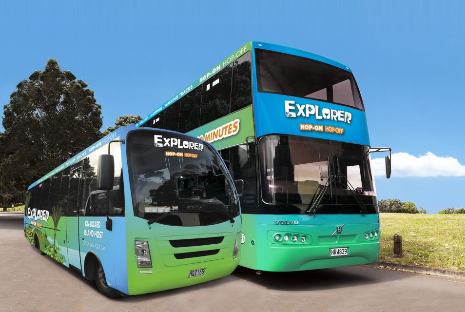 Waiheke Island: Ferry & Hop-On Hop-Off Explorer Bus Tickets - Vineyards you can target: Batch, Mudbrick, Cable Bay, Stonyridge