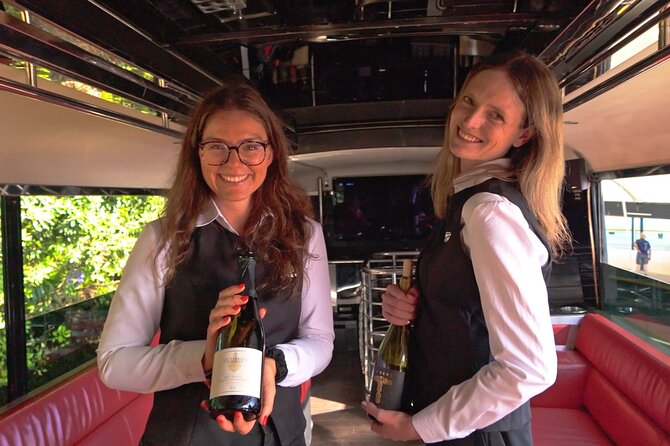 Waiheke Island: Scenic Wine Tour on a Double Decker Bus - Stop 5: Mudbrick Vineyard and final tastings over the harbour